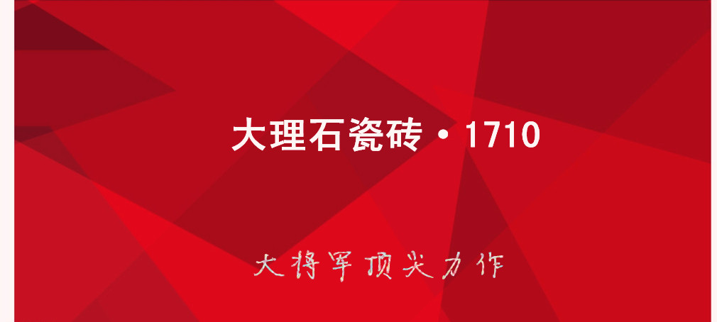 大理石瓷砖•1710:克服行业难题，展现真石风采
(图1)