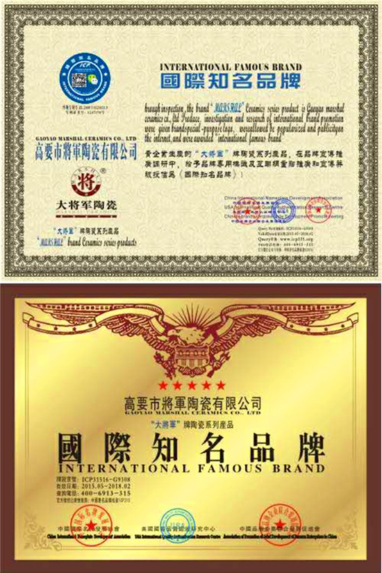 【品牌价值49.62亿元】大将军陶瓷荣膺中国500具价值品牌
(图6)