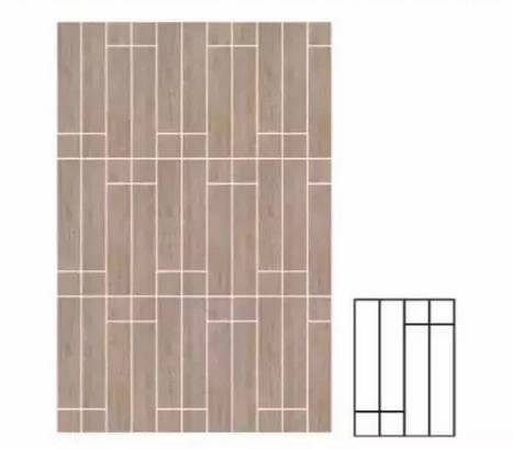 新品木纹砖系列（三）|木纹砖这么铺贴 好美
(图6)