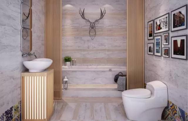 大将军陶瓷#浴室也能这么美
